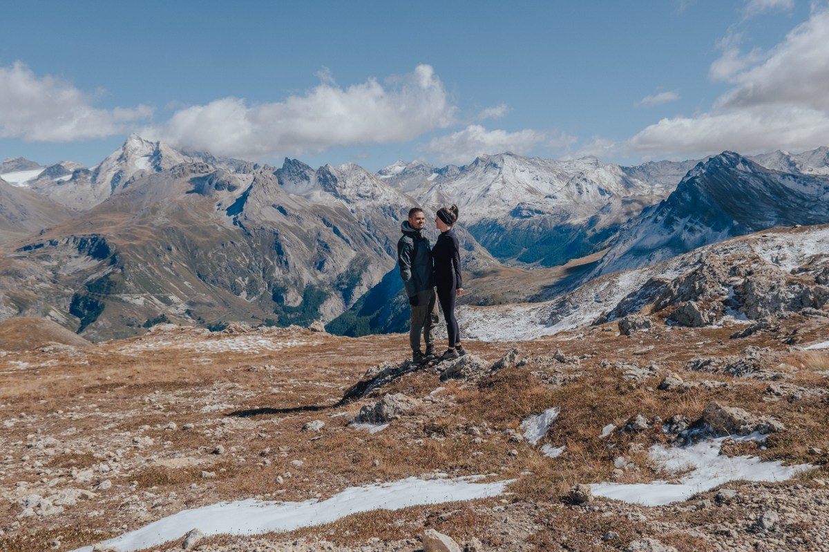 Un weekend dans les montagnes de&nbsp;Tignes