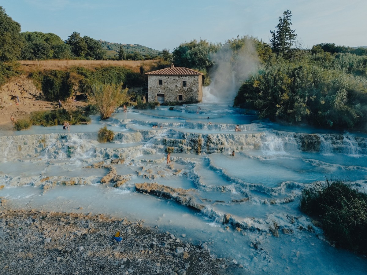 Saturnia : les sources chaudes de la&nbsp;Toscane